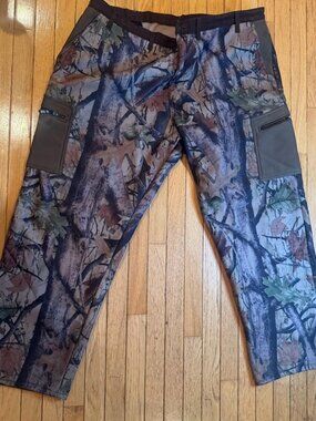 Big Bill Camo Work Pants 48x33 Insulated Hunting Cargo Pants Made in Canada